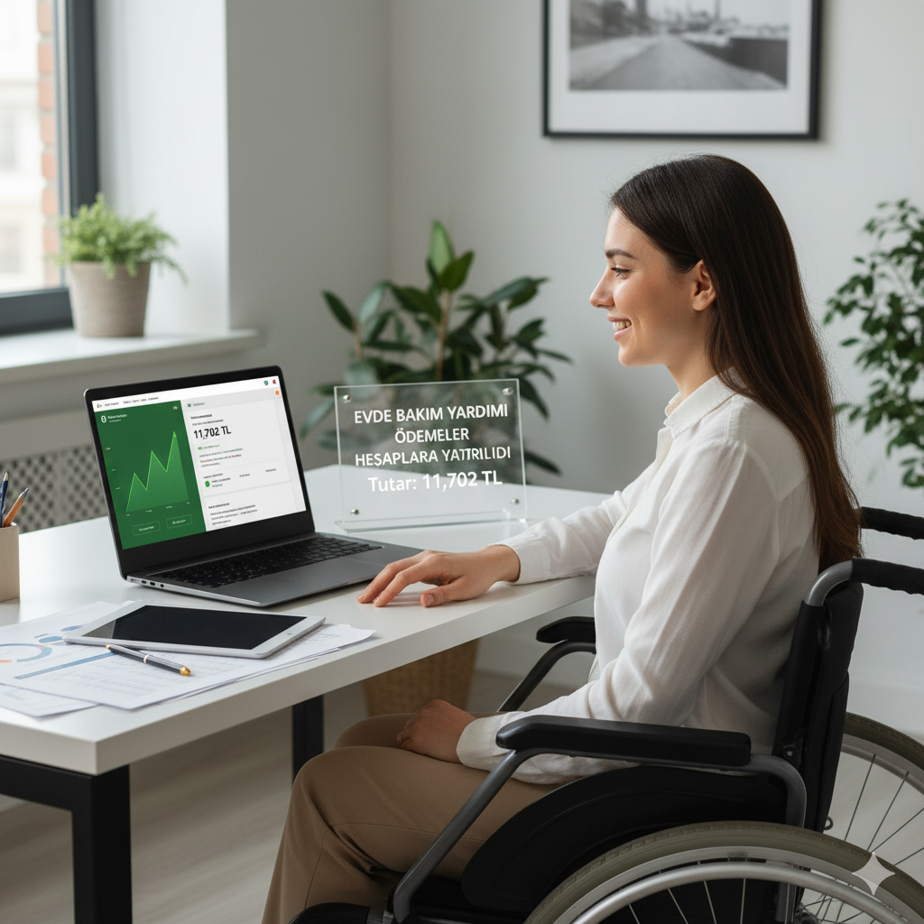 EVDE BAKIM YARDIMI ÖDEMELERİ HESAPLARA YATIRILMAYA BAŞLANDI