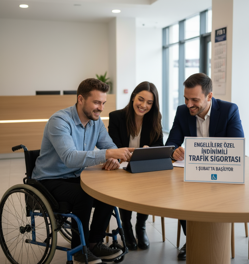 ENGELLİLERE ÖZEL İNDİRİMLİ TRAFİK SİGORTASI